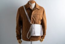 3WAY仕様でめちゃ使いやすいクロコダイルレザーバッグ