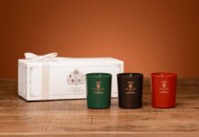 フィレンツェの華やかな光を灯すキャンドルセット