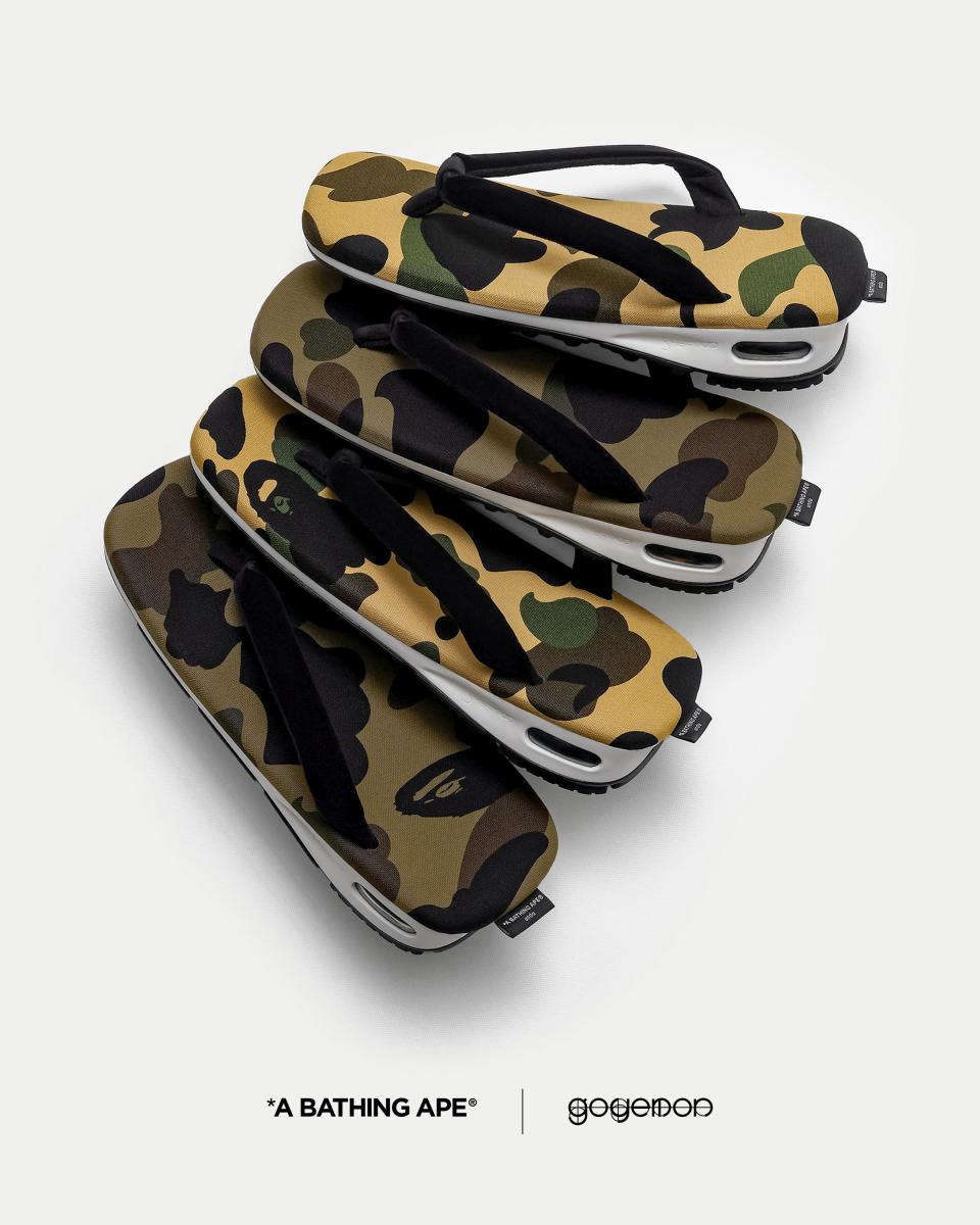 苫小牧バナナ】美品☆UGG/アグ A BATHING APE BAPExUGG MITTEN BAPE