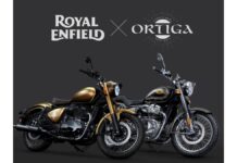 ORTIGA×ROYAL ENFIELD 大阪‧東京モーターサイクルショーで国内初披露した新型モデル2台を特別展示するイベントを開催