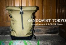 北欧スウェーデン発バッグブランド「SANDQVIST(サンクヴィスト)」ローンチ&POP-UPイベントを日本橋で開催!