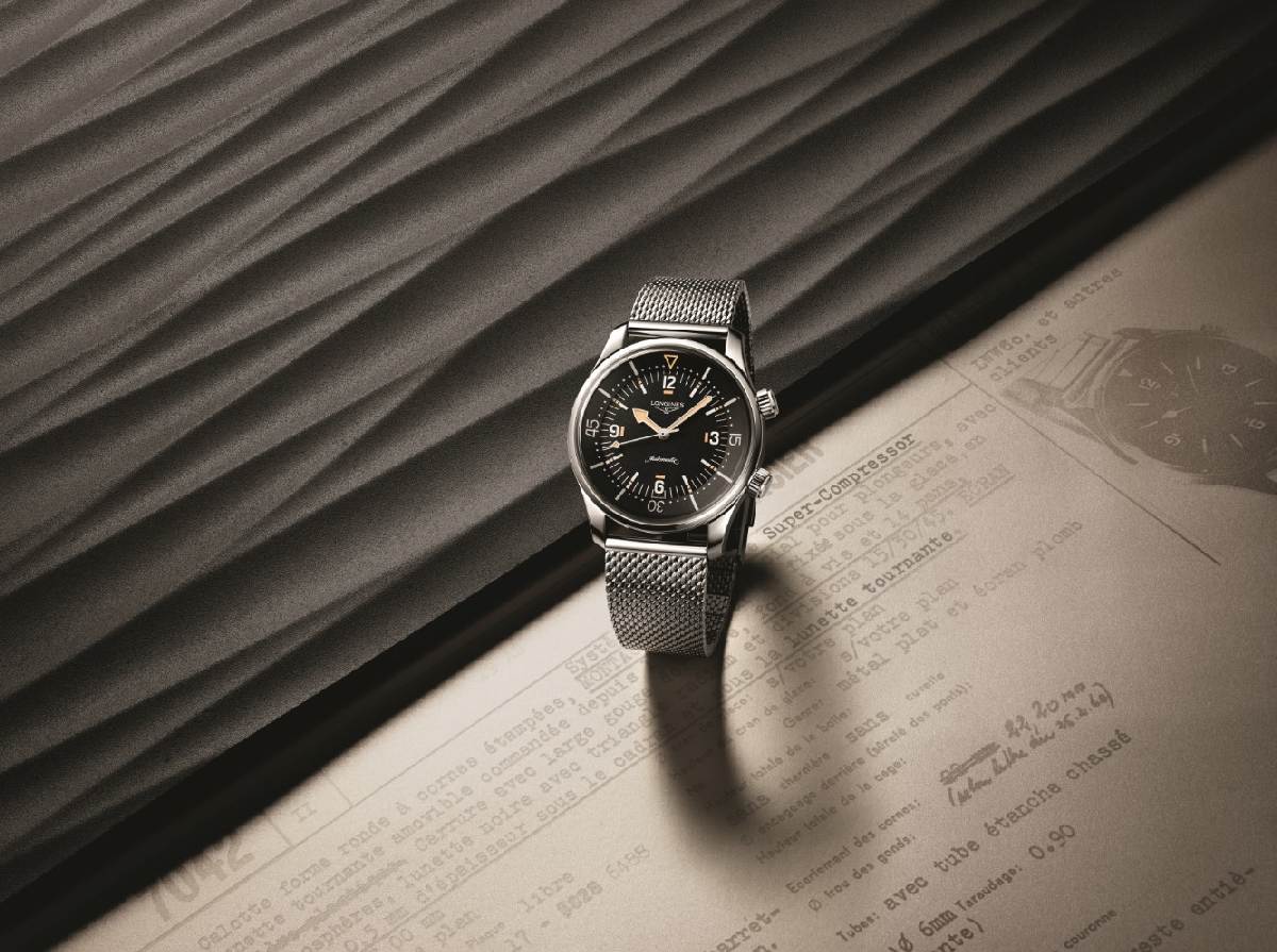 シンディ新品1950.クラシック 1959年製の歴史的ダイバーズウォッチを完全に復刻した「ロンジン