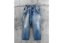 メンズアパレルブランド『mù_』、ブランド初の加工デニム「WIDE TAPERED DENIM TROUSERS / mù_lab.#007」を受注販売にて発表。