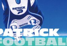 フランス発スニーカーブランド「PATRICK」より,「将軍」プラティニのシグニチャーモデルのサッカースパイクが待望の限定復活!