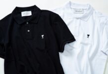 「AMI PARIS」のポロシャツでクールビズに遊び心を