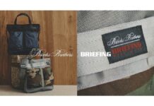 アメリカントラッドとミリタリーが融合したBrooks Brothers × BRIEFING コラボレーションヘルメットバッグに新色が登場