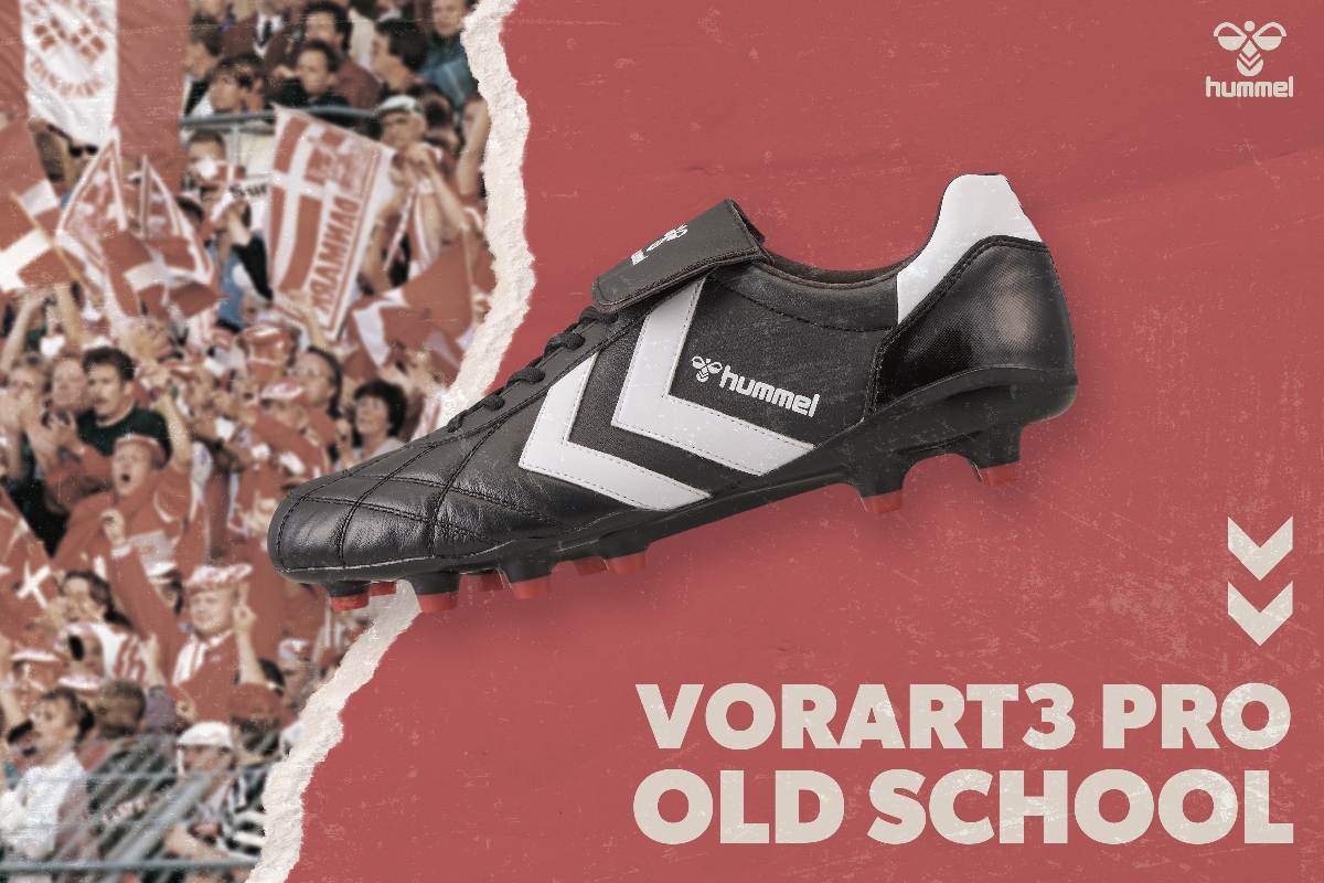 ヒュンメルから1980-90年代のデザインに現代の機能を搭載したサッカー