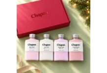 高級入浴剤「Chapon」、クリスマスギフト「天使の湯浴み」2本・4本セットを予約受付中